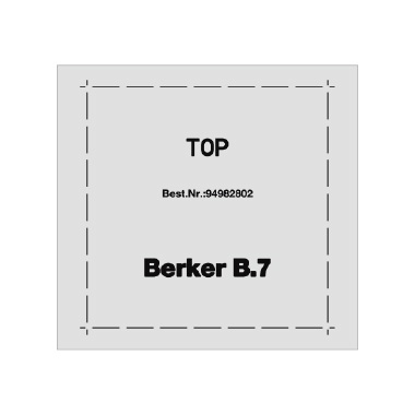 Berker 94982802 S1 Klebefolie