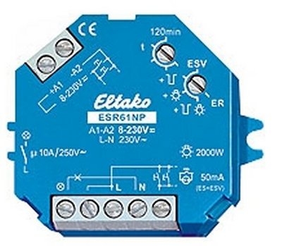 Eltako ESR61NP-230V+UC Stromsto-Schaltrelais einbau