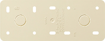 Gira 008313 Aufputz Montageplatte