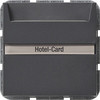 Gira 014028 System55 Hotel-Card-Taster 10A