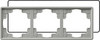 025342 als Beispiel fr Rahmen in hellgrau/silber aus dem Schalterprogramm Gira S-Color.