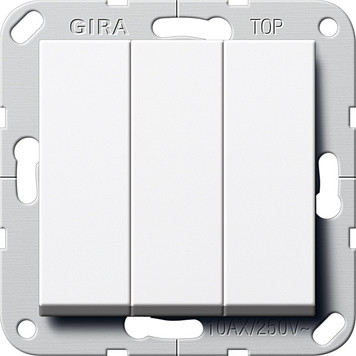 Gira 283203 System55 Universal Wippschalter 10A
