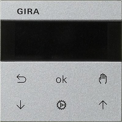 Gira 536626 System55 System 3000 System 55 Jalousie- + Schaltuhr mit Display