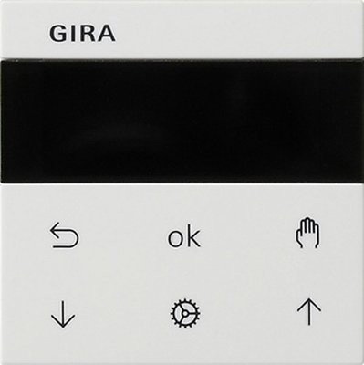 Gira 536627 System55 S3000 Jalousie und Schaltuhr mit Display