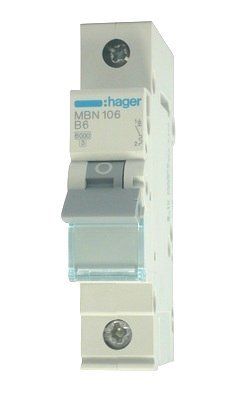 Hager MCN102 Leitungsschutzschalter C 1polig