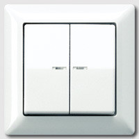 Jung AS590-5KO5WW AS500 KNX Doppeltaster