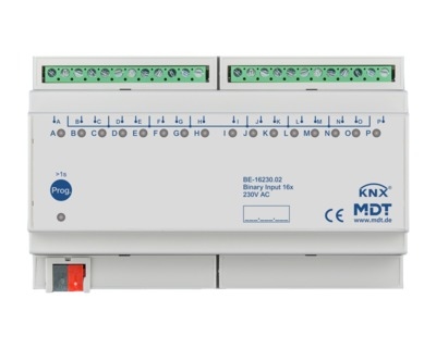 MDT BE-16230.02 Binreingang 16fach REG 230VAC