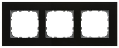 MDT BE-GTR3S.01 Glasrahmen 55mm schwarz 3fach