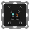 MDT BE-JTA550406.01 KNX Jalousietaster Smart 55 mit Farbdisplay Schwarz matt
