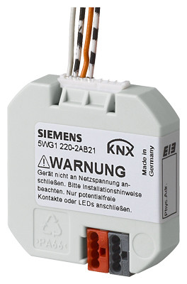 Siemens 5WG1220-2AB21 UP220/21 Tasterschnittstelle 2fach potentialfrei