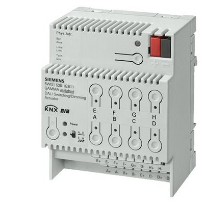 Siemens 5WG1525-1EB01 N525E01 Schaltaktor Dimmaktor 8fach DALI