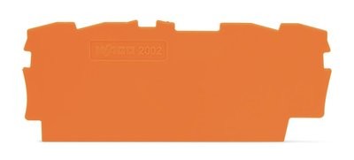 Wago 2002-1492 Abschlussplatte Zwischenplatte 0,8mm Orange