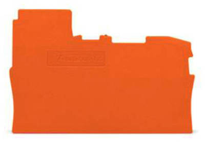 Wago 2002-7192 Abschlussplatte Zwischenplatte 0,8mm Orange