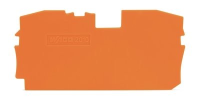 Wago 2010-1292 Abschlussplatte Zwischenplatte 1mm Orange