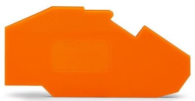 Wago 782-317 Abschlussplatte Zwischenplatte 1,5mm Orange