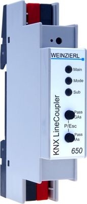 Weinzierl 5233 KNX LineCoupler 650 KNX TP Linienkoppler